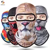 Cycling Full Face Mask 3D Cs Caps Motorcycle Scarf Head Windproof Sunscreen Animal Hiking Ski Funny Grimace Mask