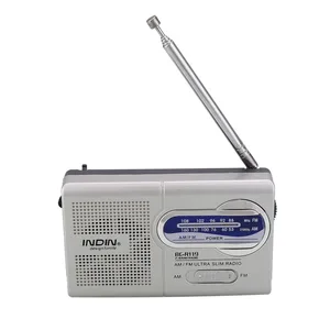 Mini Portable AM FM Radio Telescopic Antenna
