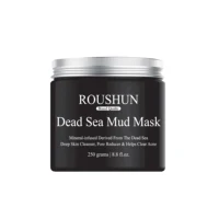 

Roushun Dead Sea Mud Mask Minera-infused Derived From The Dead Sea Deep Skin Cleanser Soothes Skin Face clay Mask