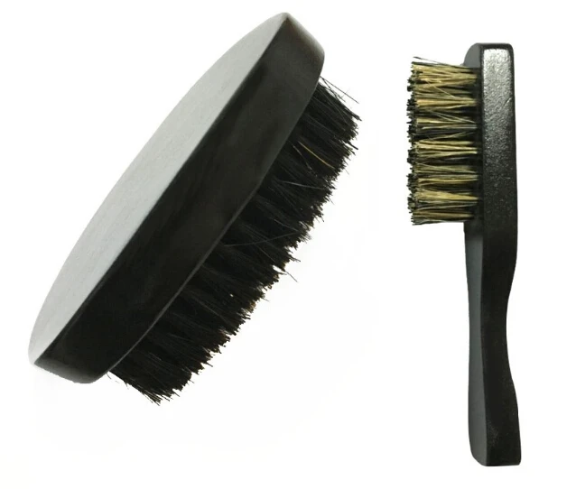 

OEM high quality boar bristle wooden beard brush set, As the picture