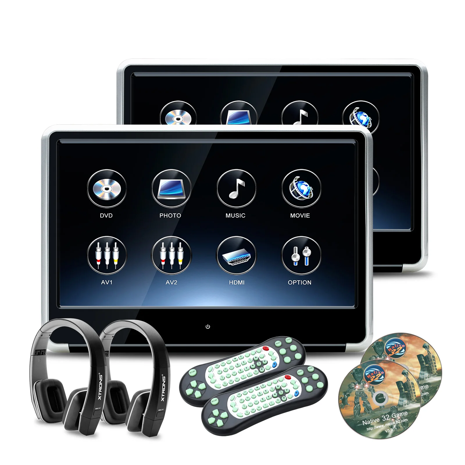 Xtrons 11 6 1080p Video Ips Touchscreen Car Pc Dvd Mp3 Player