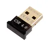 USB Bluetooth Adapter V4.0 Dual Mode Wireless Dongle Free Driver USB2.0/3.0 20m 3Mbps for Windows 7 8 10 XP Vista