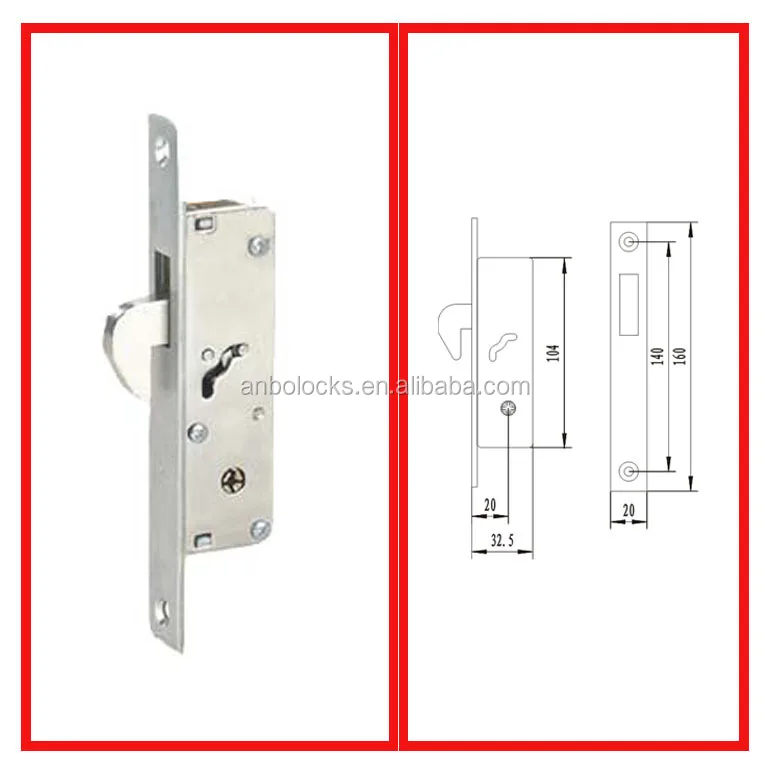 Swing Deadbolt Sliding Door Lock Buy Sliding Door Hook Lock,Deadbolt