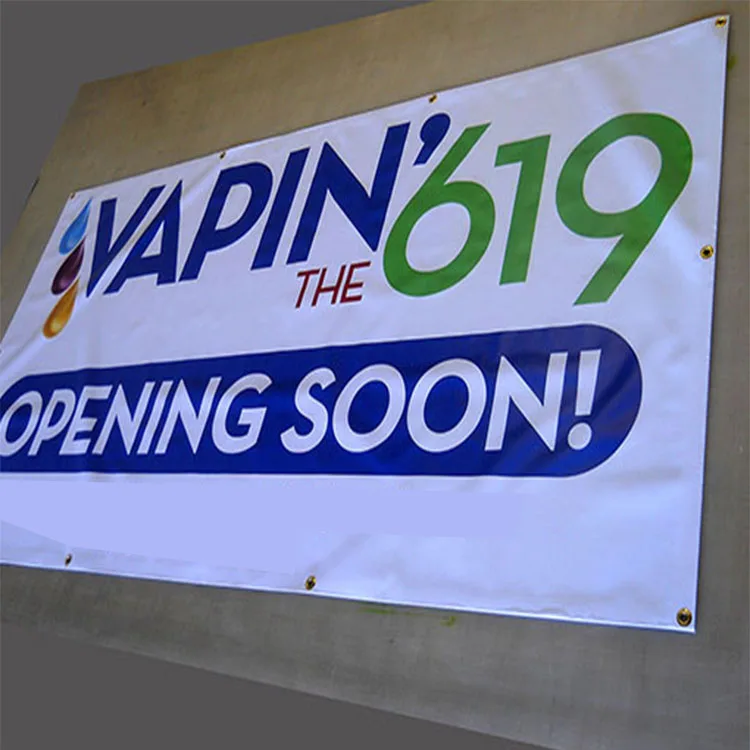 Cheap Price Outdoor Wall Advertising Pvc Vinyl Banner Hanging