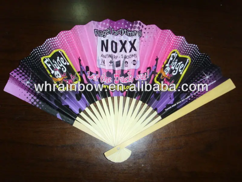 Promotional Paper Fan With Customized Logo Or Design Buy Promotional