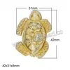 Hand carved ox bone beads, carved turtle beads, animal beads