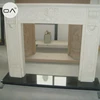 Factory sale stone fireplace surround price hearth