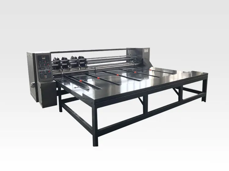 Rotary Chain Feeding Slotting Machine / Corrugated Cardboard Creasing Slotter Machine / Carton Box Making Machine