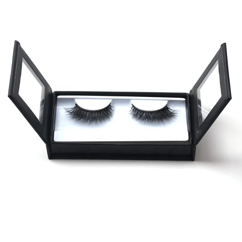

Wholesale Eyelashes 3D Faux Mink Eyelash Custom Packaging, Natural black;other color