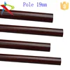 imitated Wood Japan market curtain pole fit 3/4 inch pipe