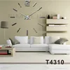 Multicolour Round Circle DIY Mirror Sticker 3D luxury Wall Clock