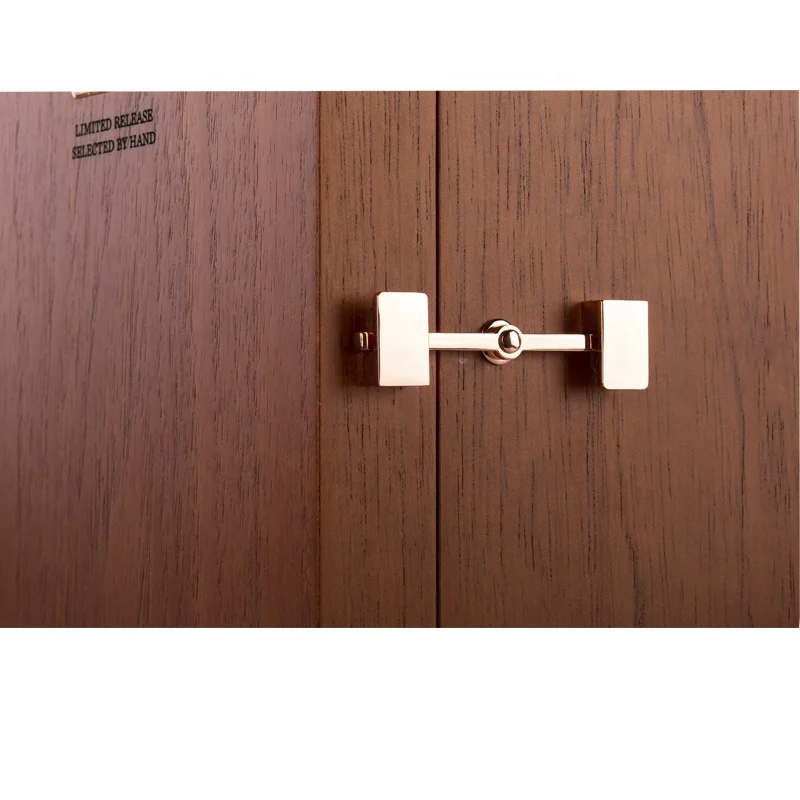 
Manufacturer custom wine box with customized hinge and latch 