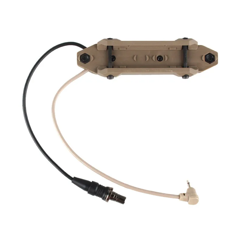 Interruptor de Pressão Remoto para m Caça ao ar Série Scout Arma Cauda Duplo Botão Livre Led Lanterna Peq 16a M3x Acessórios Luz 10 scout arma luz cauda duplo botão caça