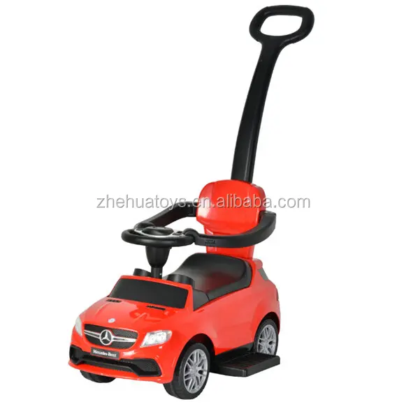 mercedes push car with handle