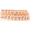 educational socket toys montessori wood socket toys