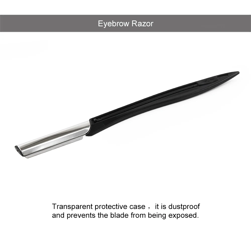 Wholesale Beauty Professional Black 5pcs Eyebrow Tool Makeup Set with Eyebrow Brushes