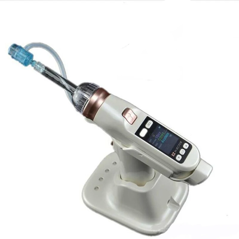 

Handheld mesotherapy injector gun multifunctional meso injector for liquid cosmetic, White