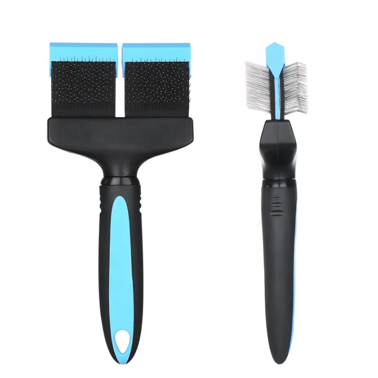 
Pet Cleaning Slicker Brush Removes Tangles, De Sheds, Best Cat and Dog Grooming Brush for All Pet Sizes and Hair Types 