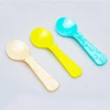 2019 new fashionable colorful pp plastic spoons for tea milk BPA free 100% food safe high quality first grade