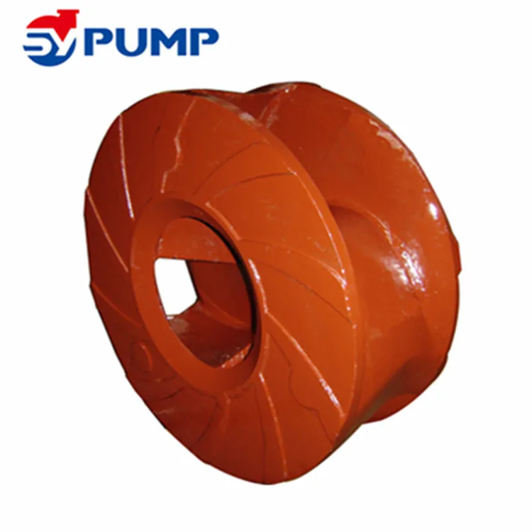 
Rubber high-chrome alloy stainless steel pump impeller price list 