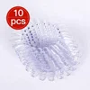 10pcs Nail Art False Nail Display Practice Nail Polish Tips With Natural And Clear Colors
