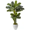 Artificial tree two trunks decorative banana tree bonsai for Garden Landscape