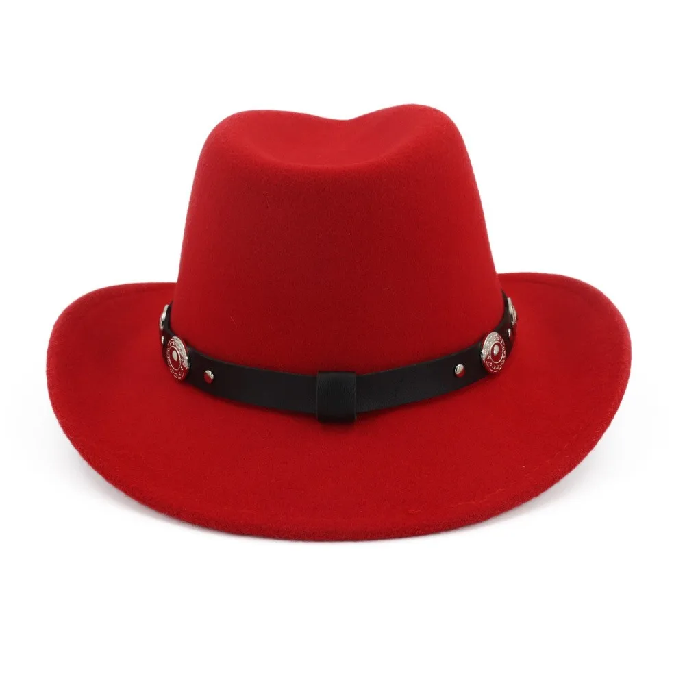 Wholesale Fashion Red And Black Two Tone Cowboy Hat - Buy Red And Black ...