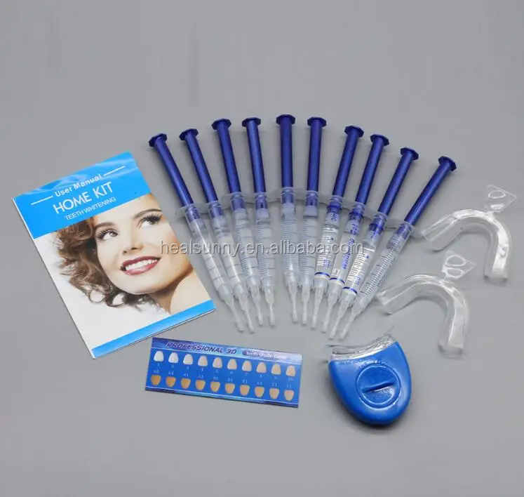 

Teeth Whitening Kits With LED Light CE Approved, Blue white