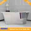 NH-1008-2 1700MM New design elegent Skirted Cast Iron tub/Bateau Bath Wrapped in Iron SS