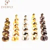 Wholesale nipple nail brass button studs with screws