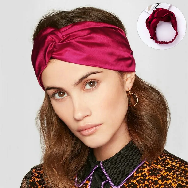 Luxury Headband Head Wrap 100 Silk Hair Covering Buy Luxury Headband