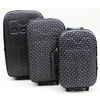 new style custom 3 pieces duffle trolley case luggage set