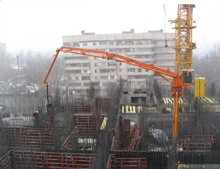 стрела гидравлическая распределительная hgy17. распределитель бетона. Hgy.