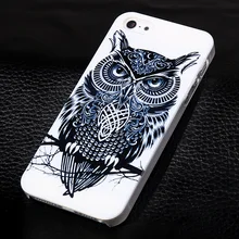 Free Drop Shipping PC Case for iphone 5 5s Simpson Simpsons Gasp Logo Transparent Clear Capa for Apple Iphone Case