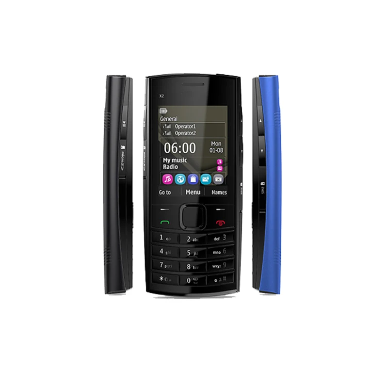 

original used feature phone for nokia x2-02 X2-01 mobile phone dual sim