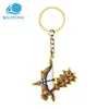 metal key chain Archery logo metal keychain print epoxy key ring epoxy finished keychain