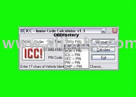 icc immo code calculator software download