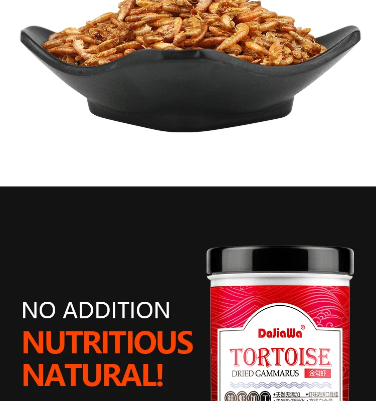 Gammarus Turtle Feed Brazilian Turtle Shrimp Dry Food Chinese Grass