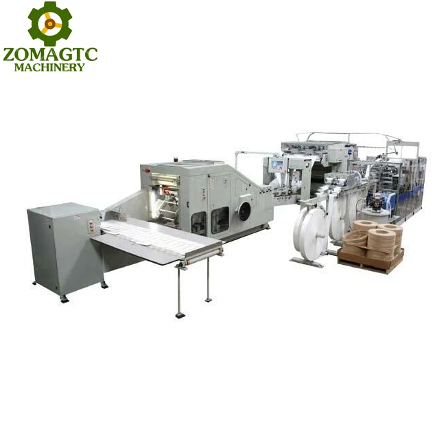 Fully Automatic Square Bottom Paper Bag Making Machine With Rope Handle