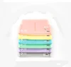 Amazon hot PP folder customization Test paper clip file bag horizontal portable 5 cell organ package custom LOGO