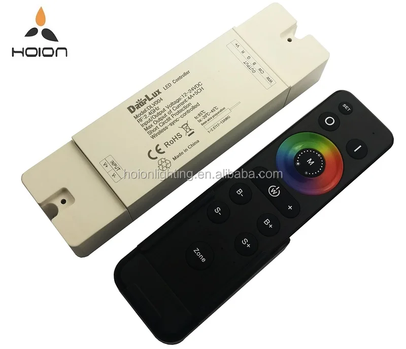 Dc12 24v Wireless Sync Rgb Cct Led Strip Rgbww Rgbcw Controller With 4 Zone Remote Control Buy Rgbww Controller Rgb Cct Led Strip Controller Rgbcw Led Controller 4 Zone Product On Alibaba Com