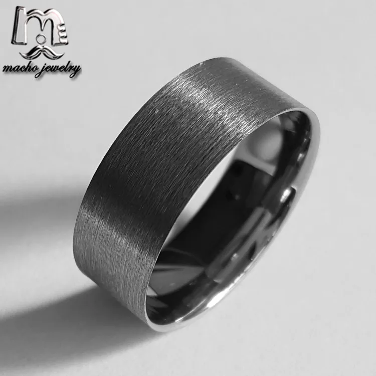 Macho Jewelry Tungsten Ring Blanks Ring For Wood Inlays Cheap Wholesale
