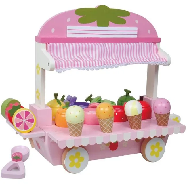 Children Pretend Toys Kitchen Play Set Wooden Furniture promotional toys