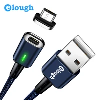 

New 3 in 1 elough Magnetic Cable , Micro Magnetic Cable Side Light For Samsung, Fast Charge Magnetic Cable For Android 1M