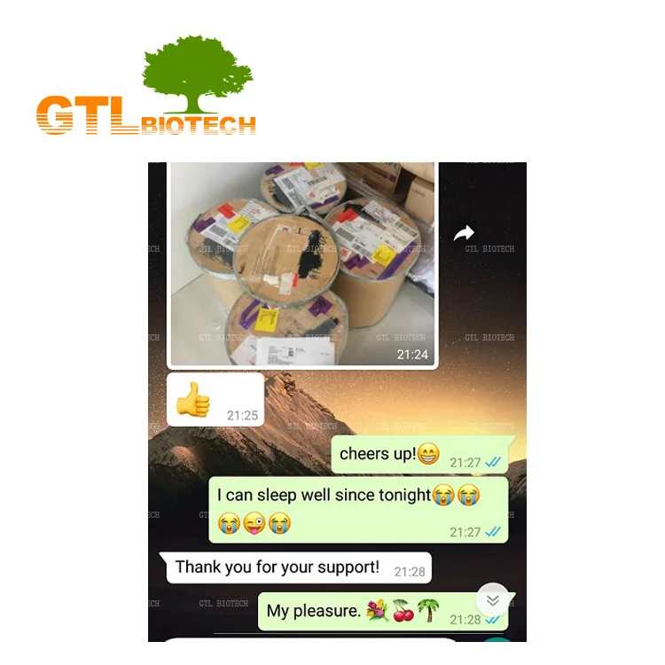 
GTL BIOTECH LAB Supply 100% Pure Minoxidil Powder for Minoxidil Liquid 