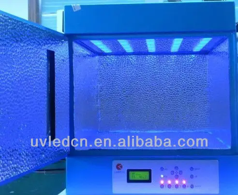 Cold Light 300x300mm UV LED Curing oven uv glue resin dryer box