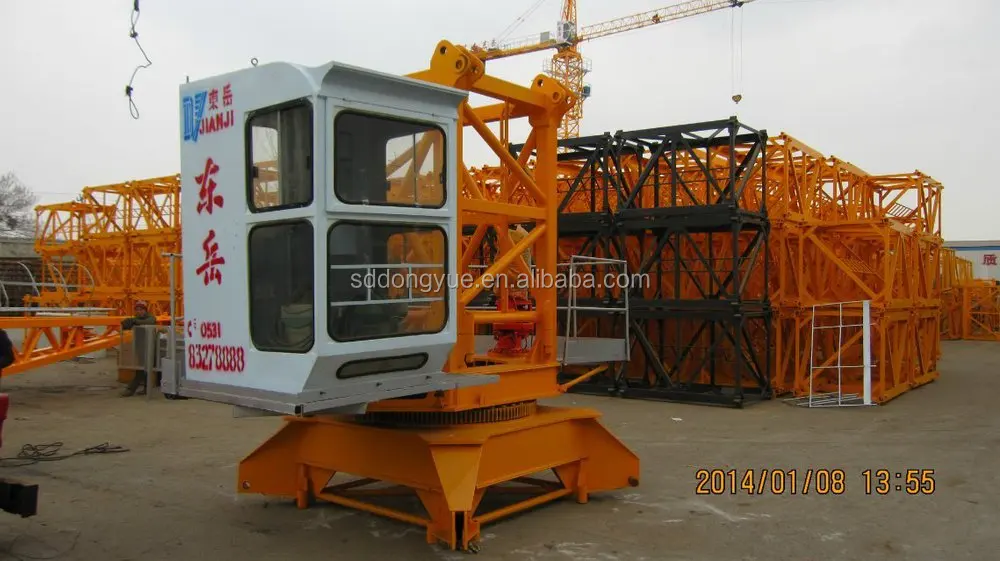 10t used factory tower crane manufacturer price list for sales in philippines for construction