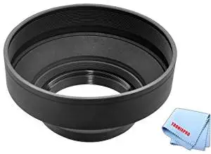 49mm Soft Rubber Lens Hood for Canon EF 50mm f//1.8 STM Lens
