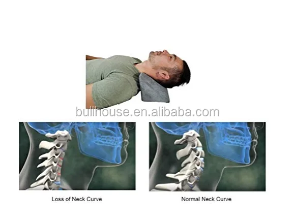 cervical traction chiropractic wedge pillow neck and shoulder pain relief
