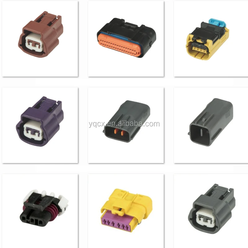 Chenxin Plastic 4 Pin Waterproof Auto Electrical Wire Connector Plug